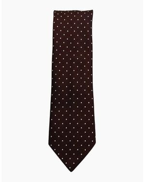 BOSS C-Tie 7.5Cm Burgundy - Purple
