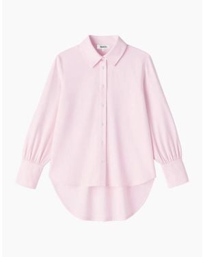 Ro&zo Hi-Lo Hem Shirt - Pink