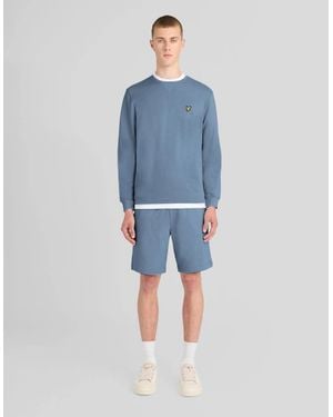 Lyle & Scott Everyday Cotton Sweat Shorts - Blue