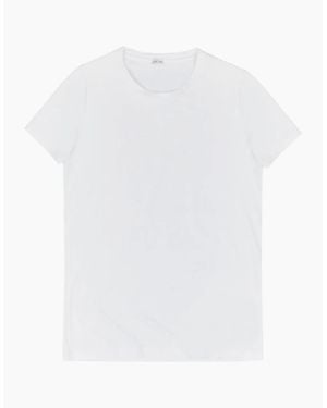 Hom Supreme Cotton Crew-Neck T-Shirt - White
