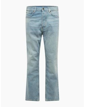 BOSS Light Wash Regular Fit Five Pocket Chinos - Blue