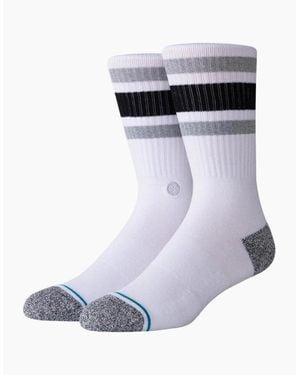 Stance Boyd St Crew Socks - White