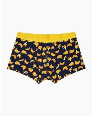 Happy Socks Bananas Boxer Trunk - Yellow