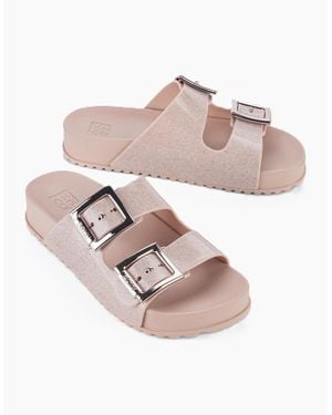 Zaxy Partner New Chunky Sandals - Pink