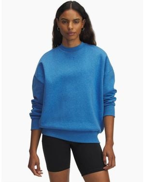 Under Armour Armour Rival Fleece Os Crew Sweatshirt - Blue
