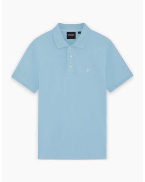 Lyle & Scott Lyle & Scott Superfine Polo Shirt Airy - Blue