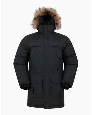 Mountain Warehouse Antarctic Extreme Waterproof Down Jacket - Blue