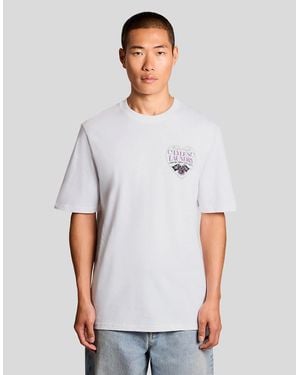 Lyle & Scott Chest Graphic T-Shirt - White