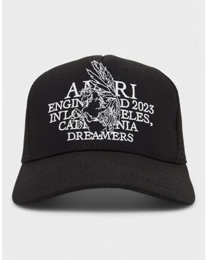 Amiri Pegasus Trucker Cap - Black