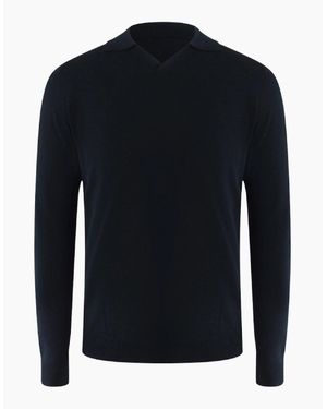 Aquascutum Active Derby Polo Polo Shirt - Blue