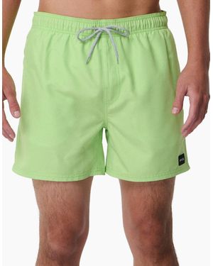Rip Curl Rip Curl Offset Volley 15" Swim Shorts - Green