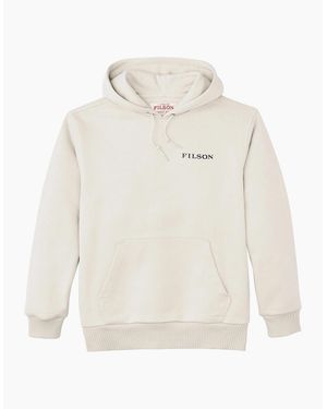 Filson Prospector Graphic Hood - White