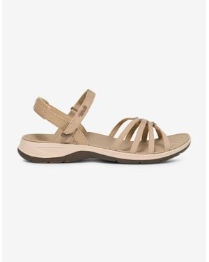 Teva Tirratraveler Cross Strap Sandals Pepper - Metallic