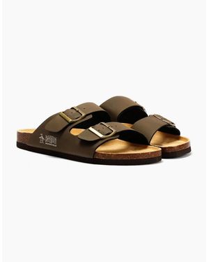 Original Penguin Penguin Port 2 Sandals - White