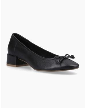 Hush Puppies Silvia Ballerina Court - Black