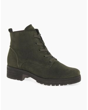 Gabor Zumba Ankle Boots - Green