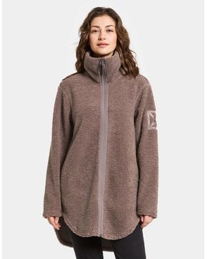 Didriksons Umi 3 Full Zip Fleece - Brown