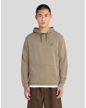 Lyle & Scott Loopback Cotton Hoodie - Grey
