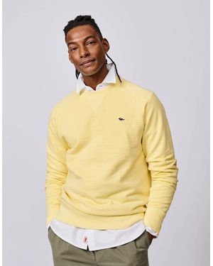 aubi Garsdale Slub Crew - Yellow