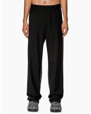 DIESEL Wide Leg Relaxed Fit Jeans - Black