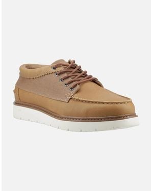 TOMS Trvl Lite Forrest Leather Tan Lace-Up Shoes - Brown