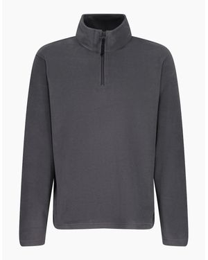 Regatta 170 Series Anti-Pill Zip Neck Micro Fleece - Grey