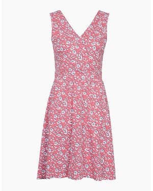 Mountain Warehouse Ladies Newquay Blossom Sleeveless Midi Dress - Pink