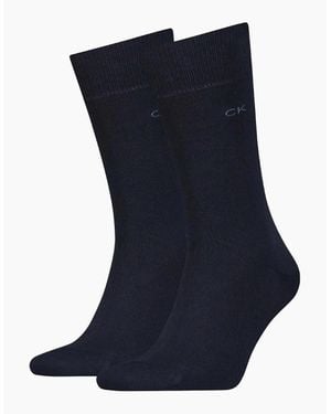 Calvin Klein 3-Pack Ck Premium Combed Cotton Socks - Blue