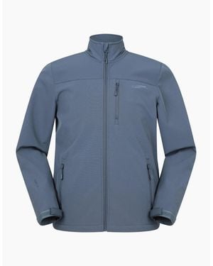 Mountain Warehouse Grasmere Water Resistant Soft Shell Jacket - Blue
