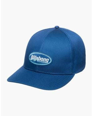 Billabong Walled Snapback Baseball Cap - Blue