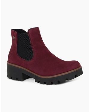 Rieker Acorn Ii Chelsea Boots - Red