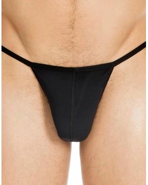 Hom Plume Ultra-Light G-String - Black