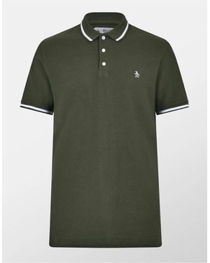 Original Penguin Regular Fit Short Sleeve Polo Shirt - Green