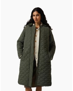 HUNTER Somerset Quilted Coat - Green