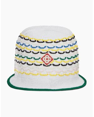 CASABLANCA Woven Hat - Grey