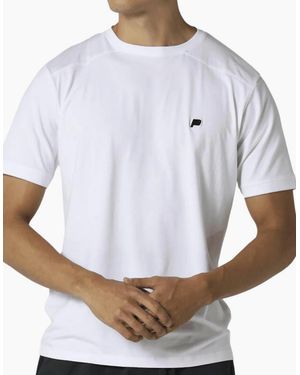 883 Police Gambit Basic Metal Logo T-Shirt - White