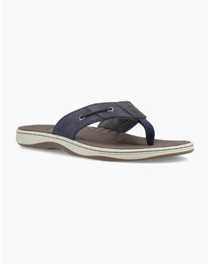 Sperry Top-Sider Sperry Baitfish Leather Sandals - Blue