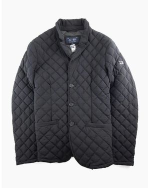 Armani Jeans Padded Blazer Jacket - Black