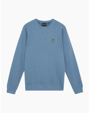 Lyle & Scott Lyle & Scott Classic Sweat Shirt Skipton - Blue