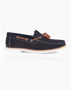 Silver Street London Milford Loafers - Blue