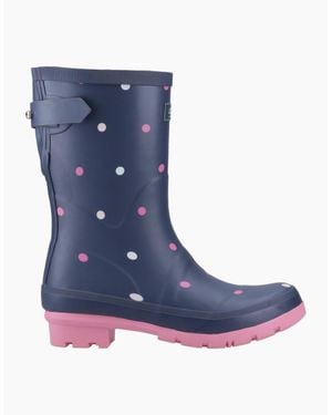 Cotswold Cotsowld Clarence Wellingtons Spot - Blue