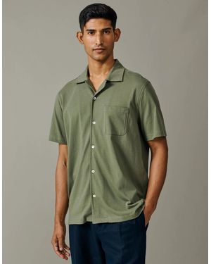 aubi Aldwin Jersey Shirt - Green