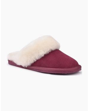 Hotter Candy Sheepskin Slippers - Purple