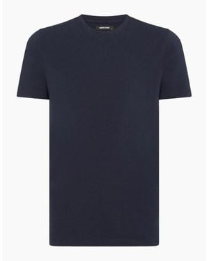Remus Uomo Crew Neck T-Shirt A1-26 78 - Blue