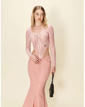 House Of Sunny Love Lace Body - Natural