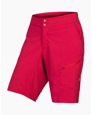 Endura Hummvee Lite Shorts (With Liner) Ladies - Red