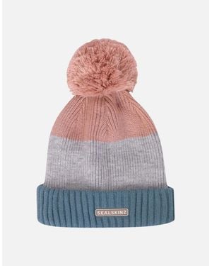 SealSkinz Flitcham Waterproof Bobble Hat - Grey