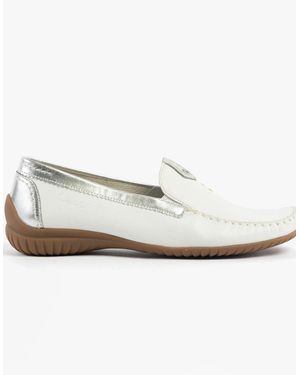Gabor California Moccassins - White