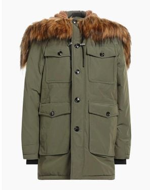 DIESEL Hooded Winter Jacket - Green