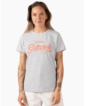 Saltrock Trademark Stripe Short Sleeve T-Shirt - White